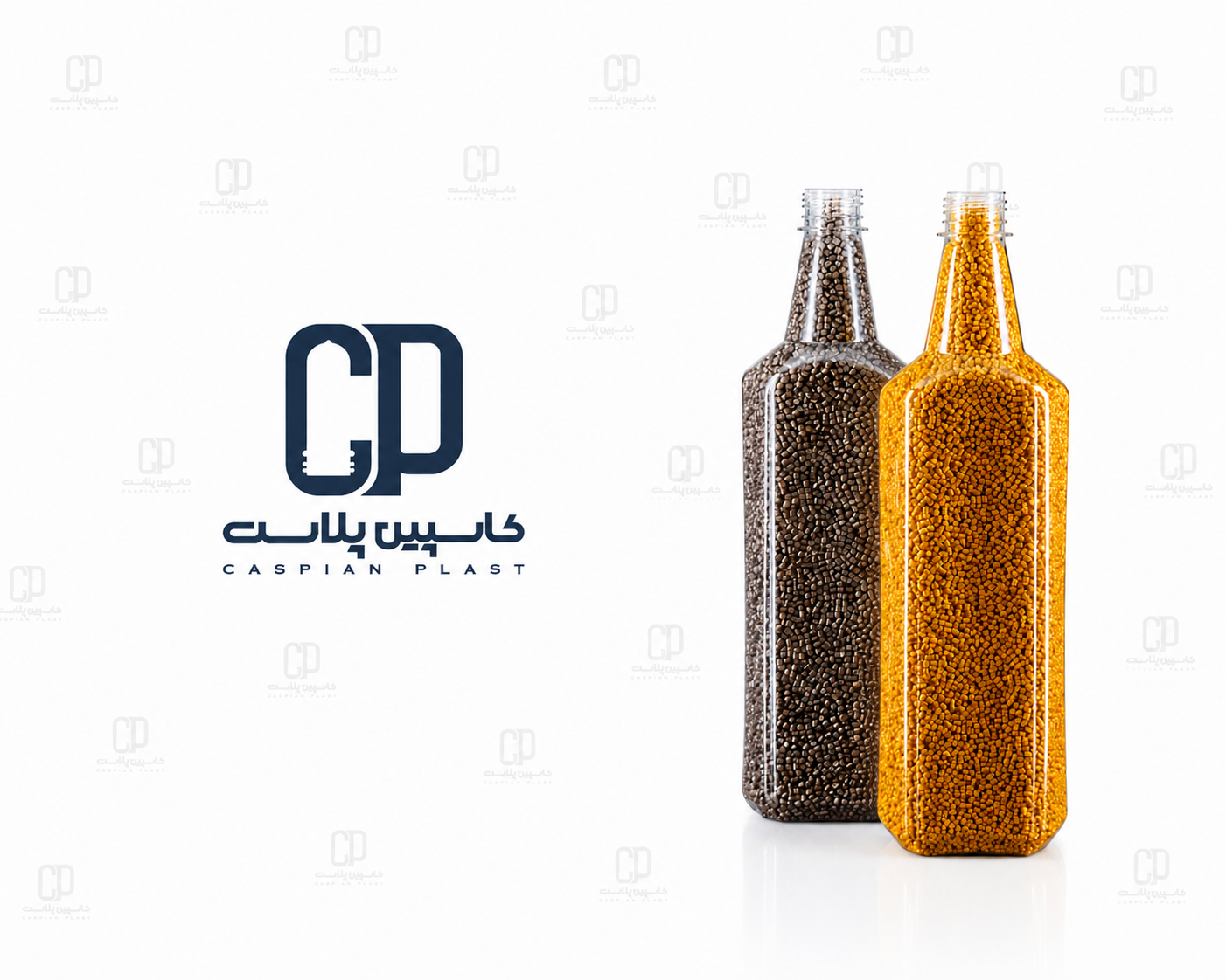 بطری ۱ لیتری شش‌گوش (زیتون) دهانه ۲۸