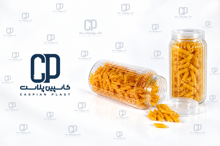 جار ۱۰۰۰ سیسی شیاردار با دهانه ۷۰ با درب شفاف